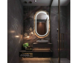 Зеркало в ванную с подсветкой Амати Слим